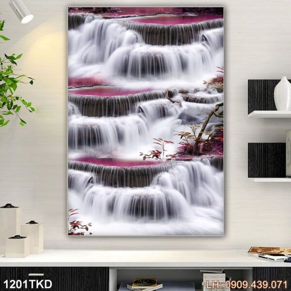 Hình ảnh treo cầu thang có khung - 1201TKD