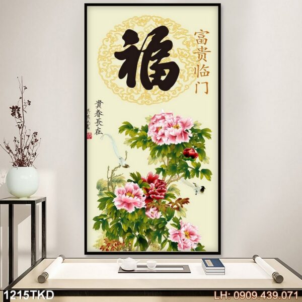 Ảnh treo cầu thang đẹp - 1215TKD