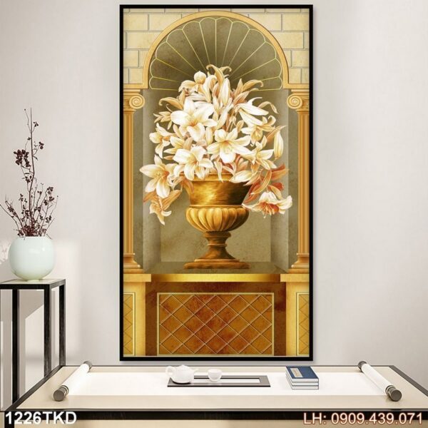 Mẫu tranh khổ dọc khổ lớn - 1226TKD