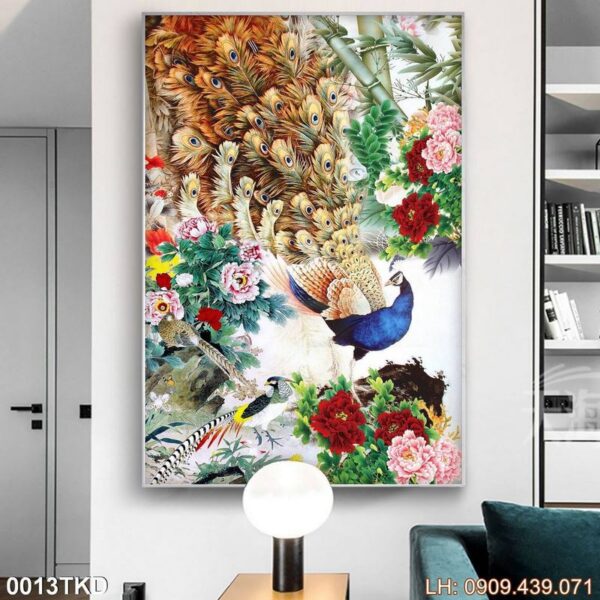 Tranh khổ dọc tranh bộ - 013TKD