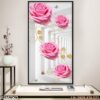 Tranh treo dọc in canvas - 295TKD