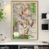 Hình ảnh treo cầu thang dán tường - 495TKD