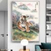 Tranh treo dọc in laminate - 541TKD
