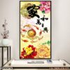 Tranh khổ đứng có khung - 723TKD