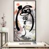 Tranh vẽ treo cầu thang nghệ thuật - 074TKD