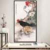 Bức tranh khổ đứng in canvas - 763TKD