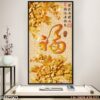 Tranh ảnh treo đứng dán kiếng - 897TKD