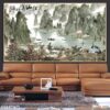 Mẫu tranh treo cầu thang đẹp - 968TKD