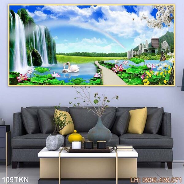 Tranh khổ ngang trang trí đẹp - 109TKN