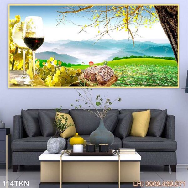 Tranh khổ ngang đẹp - 114TKN