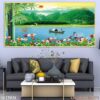 Tranh khổ ngang trang trí ấn tượng - 142TKN