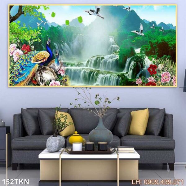 Tranh ảnh kích thước ngang giá rẻ - 152TKN