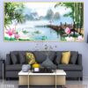 Bức tranh kiểu chiều ngang ấn tượng - 202TKN