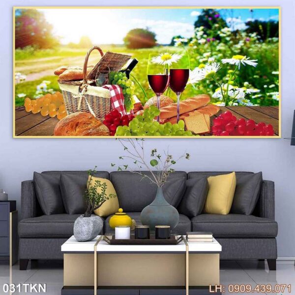 Ảnh khổ ngang dán kiếng - 031TKN