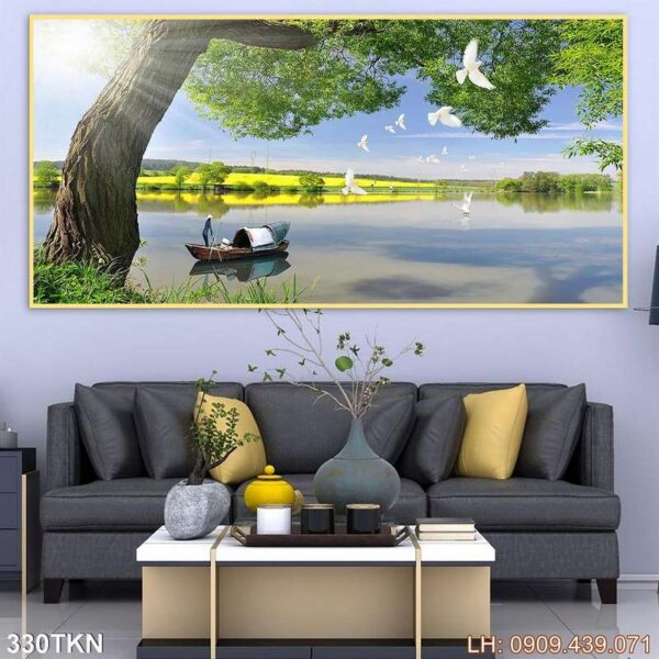 Ảnh khổ ngang dán tường - 330TKN