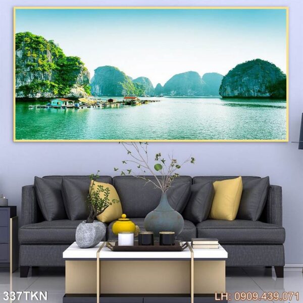 Mẫu tranh khổ ngang giá rẻ - 337TKN