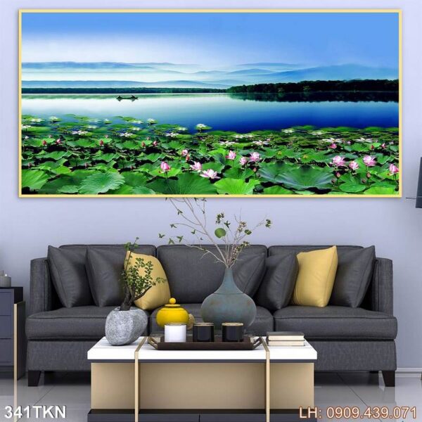 Tranh kiểu chiều ngang phổ biến - 341TKN