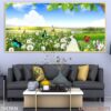Bức tranh kiểu chiều ngang in canvas - 390TKN