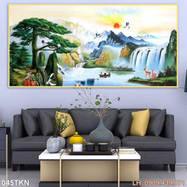 Bức tranh kích thước ngang in nhanh - 045TKN