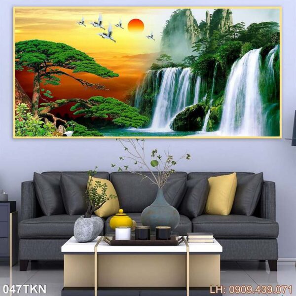 Tranh vẽ khổ ngang tại TpHCM - 047TKN