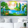 Bức tranh đồng quê Việt Nam - 020DQ