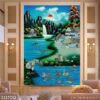 Tranh làng quê giá rẻ - 233DQ