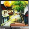 Mẫu tranh làng quê miền Bắc - 237DQ