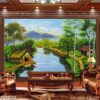 Mẫu tranh làng quê Việt Nam - 242DQ