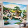 Tranh ảnh đồng quê in laminate - 265DQ
