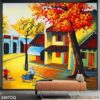 Tranh ảnh đồng quê miền Bắc - 340DQ