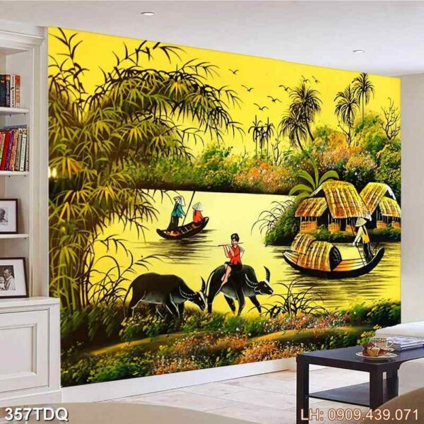 Tranh nông thôn Việt Nam - 357DQ