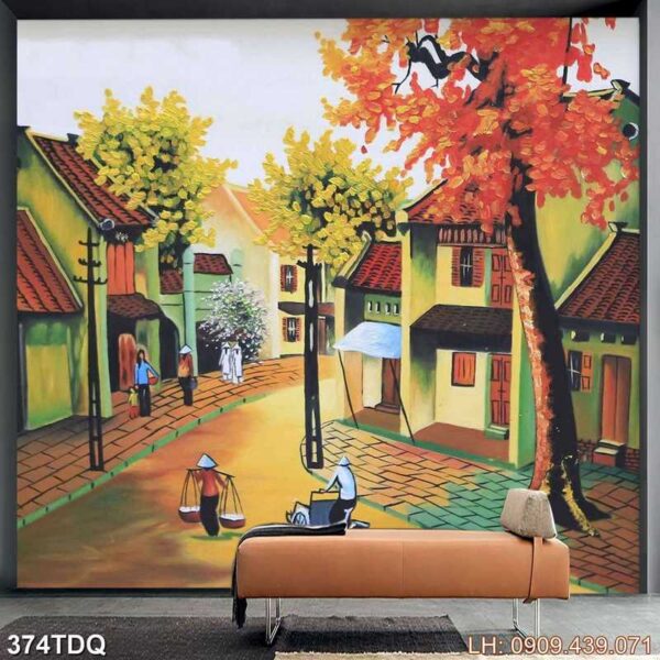 Ảnh quê hương in laminate - 374DQ