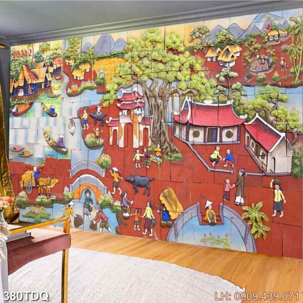 Tranh nông thôn tại TpHCM - 380DQ