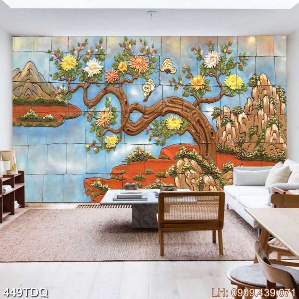 Tranh đồng quê Việt Nam - 449DQ