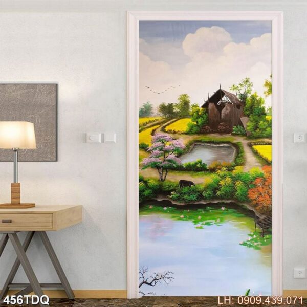 Bức tranh đồng quê nghệ thuật - 456DQ