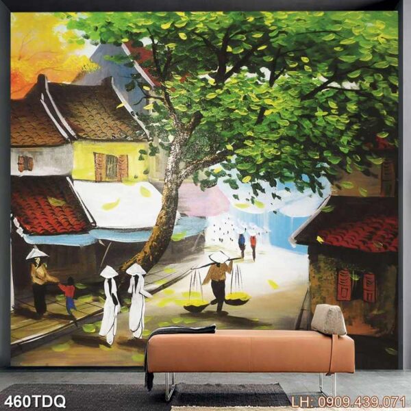 Tranh đồng quê Việt Nam - 460DQ