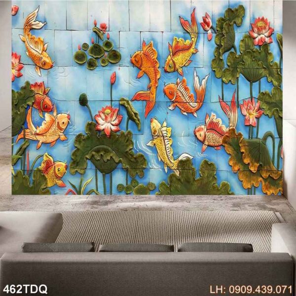 Tranh ảnh cánh đồng lúa in laminate - 462DQ