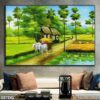 Bức tranh nông thôn dán tường - 005DQ