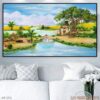 Mẫu tranh nông thôn miền Bắc - 059DQ
