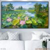 Mẫu tranh đồng quê Bắc bộ - 097DQ