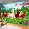 Tranh ảnh bát mã giá rẻ - 1067TNBM