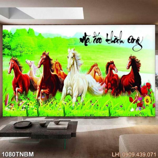 Bức tranh mã đáo thành công tại TpHCM - 1080TNBM