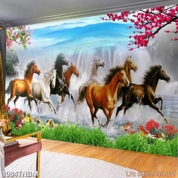 Tranh mã đáo thành công ấn tượng - 1084TNBM