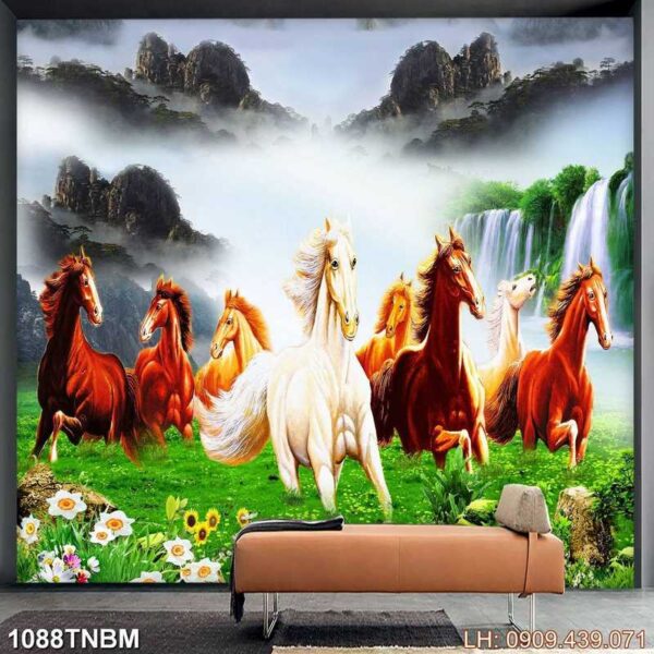 Tranh ảnh mã đáo thành công in laminate - 1088TNBM