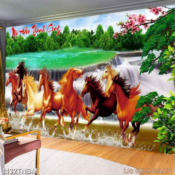 Ảnh mã đáo thành công dán kính - 1132TNBM