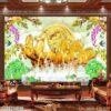 Tranh ảnh ngựa tặng tân gia - 1158TNBM