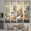 Mẫu tranh bát mã dán kiếng - 148TNBM