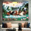 Bức tranh mã đáo thành công dán kiếng - 311TNBM