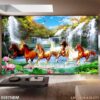 Tranh ảnh mã đáo thành công in tráng gương - 899TNBM