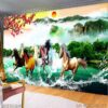 Tranh vẽ bát mã ấn tượng - 913TNBM